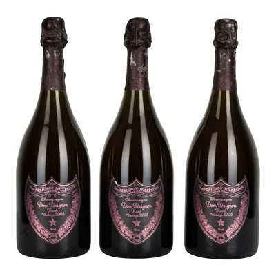 Lot 41 - Dom Perignon Rose 2005 - 3 bottles