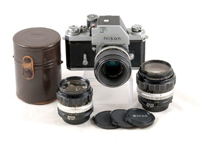 Lot 280 - Nikon F Photomic 3-Lens Outfit.