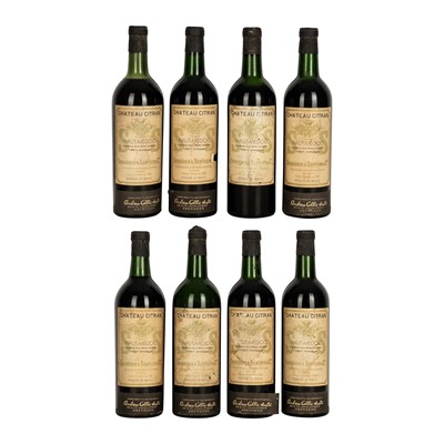 Lot 124 - Chateau Citran 1961 - 8 bottles
