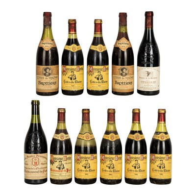 Lot 174 - Mixed Rhone - 11 bottles