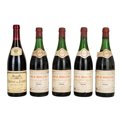 Lot 178 - Mixed Moulin-a-Vent - 5 bottles