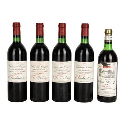Lot 133 - Medoc Duo - 5 bottles