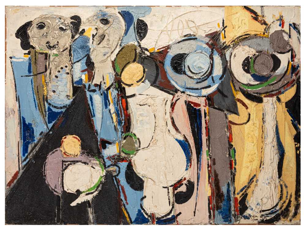 Lot 46 - Claude Venard (French, 1913-1999)