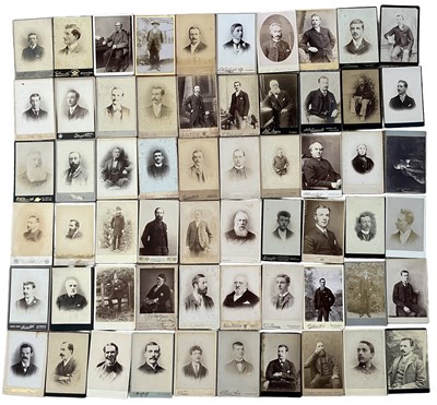 Lot 101 - Cabinet Cards, Victorian & Edwardian Photographs, Around 240.