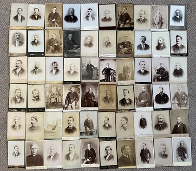 Lot 103 - Victorian & Edwardian Cabinet Cards, Around 230.