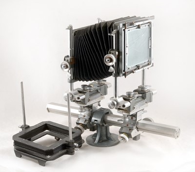 Lot 314 - De Vere 5" x 4" Monorail Camera.