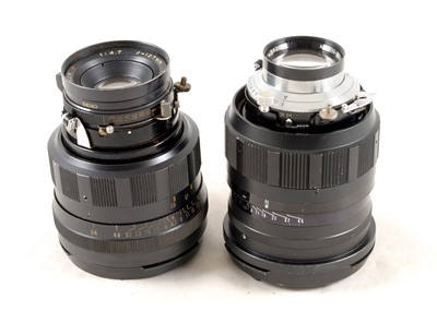 Lot 304 - Mamiya Universal or Press Rangefinder Lenses.