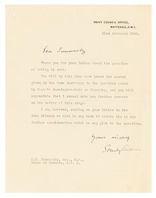 Lot 453 - Baldwin (Stanley)