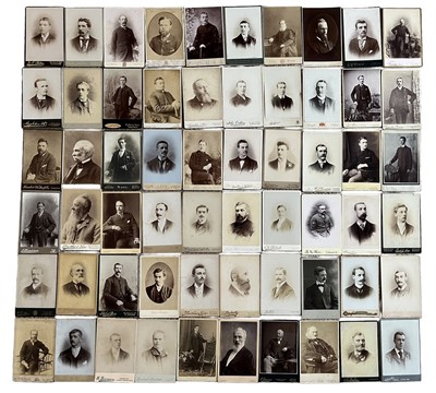 Lot 100 - Victorian & Edwardian Photographic Cabinet Cards, around 230.
