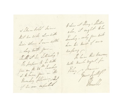 Lot 523 - Russell (John, 1st Earl)
