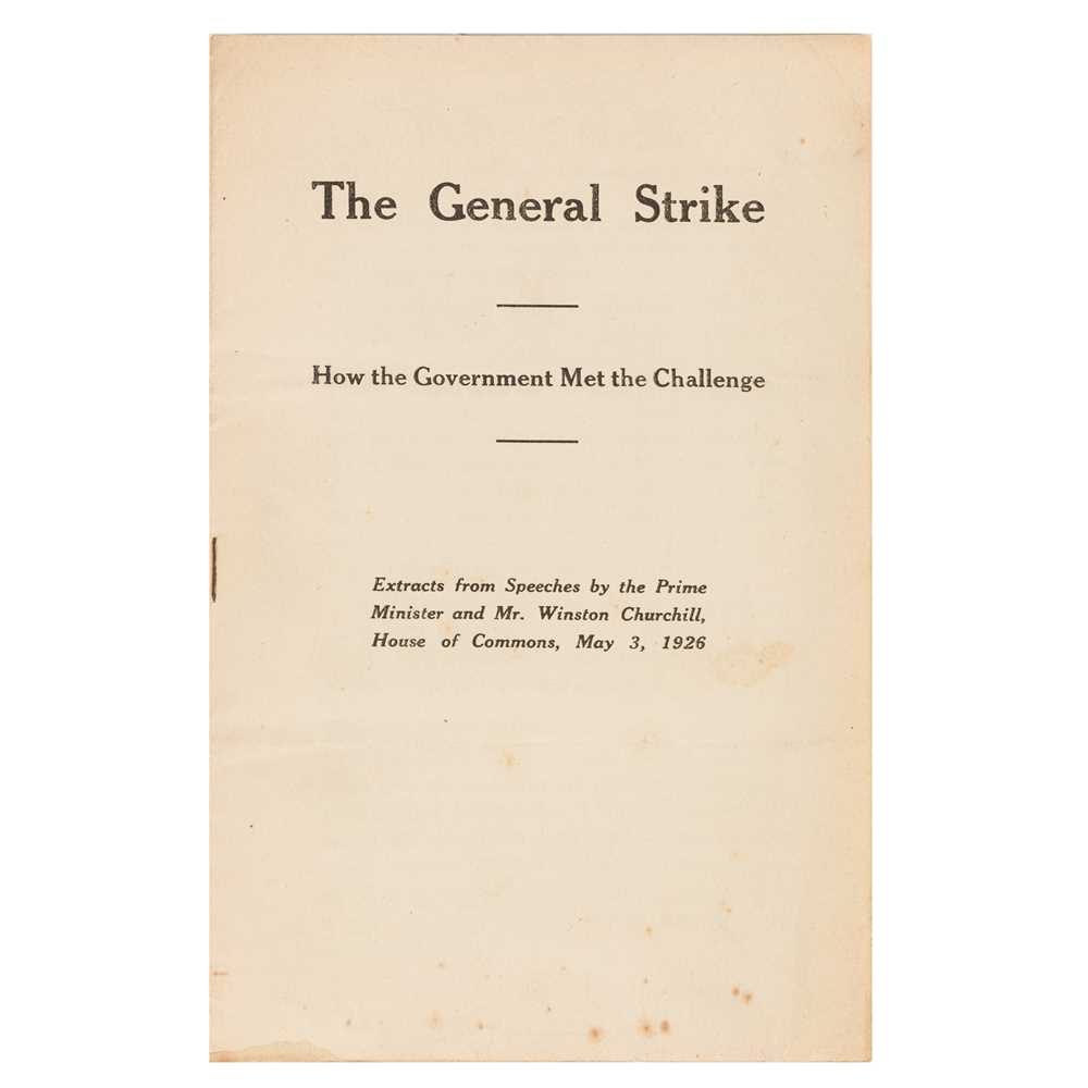 Lot 313 - Churchill (Winston Spencer)