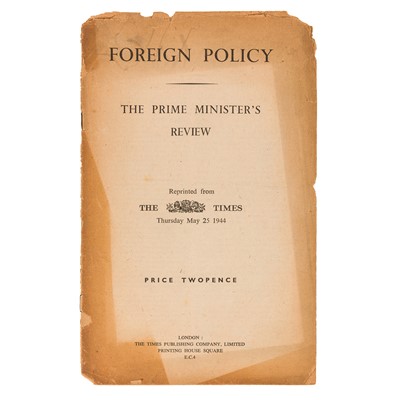 Lot 317 - Churchill (Winston Spencer)