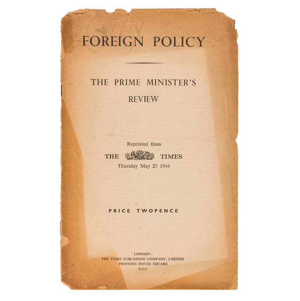 Lot 320 - Churchill (Winston Spencer)