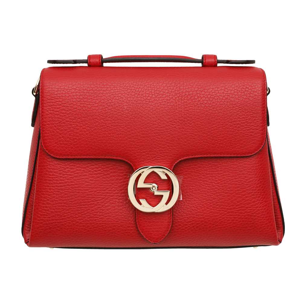 Lot 63 - Gucci Red Dollar Shoulder Bag