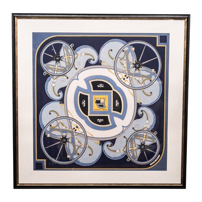 Lot 411 - Cathy Latham (20th Century) for Hermès, Paris