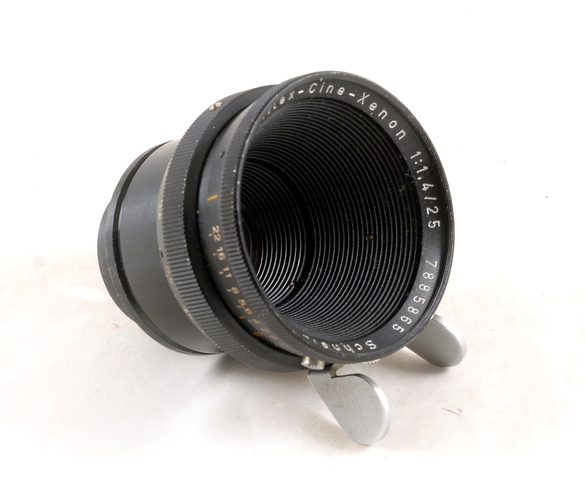 Lot 214 - Schneider 25mm f1.4 Xenon Lens in a Arriflex