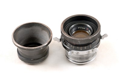 Lot 210 - KMZ 50mm f2 Arriflex P Mount Lens.
