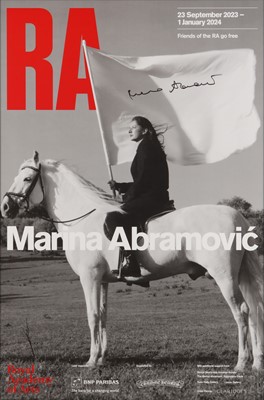 Lot 428 - Marina Abramović (Serbian, b.1946)