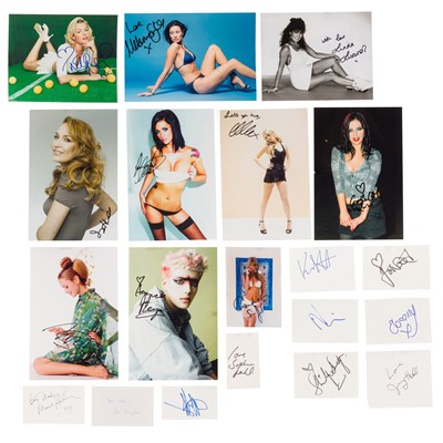 Lot 84 - Autograph Collection.- Glamour Models