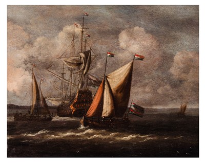Lot 218 - Manner of Abraham Jansz Storck (Dutch, c.1635-1708)