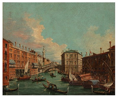 Lot 11 - Manner of Bernardo Bellotto (Italian, 1721-1780)