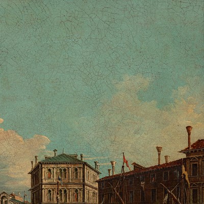 Lot 11 - Manner of Bernardo Bellotto (Italian, 1721-1780)