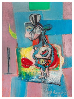 Lot 55 - Yehoshua Kovarsky (Lithuanian, 1907-1967)