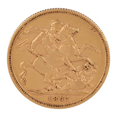 Lot 183 - Victoria gold full Sovereign coin