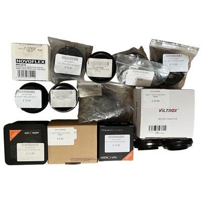 Lot 392 - Nikon & Other Lens Mount Adapters.