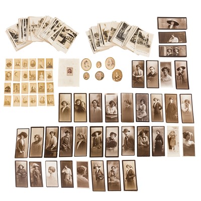 Lot 90 - An Interesting Colletion of Miniature Photographs (1870s-1915)