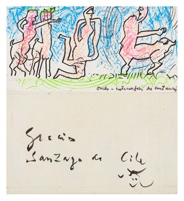 Lot 56 - Roberto Matta (Chilian, 1911-2002)