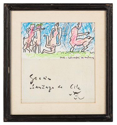 Lot 56 - Roberto Matta (Chilian, 1911-2002)