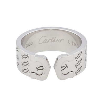 Lot 294 - Cartier band ring, circa 2000
