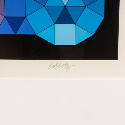 Lot 81 - Victor Vasarely (Hungarian/French, 1906-1997)