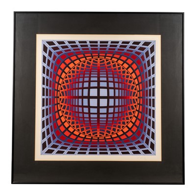 Lot 79 - Victor Vasarely (Hungarian/French, 1906-1997)