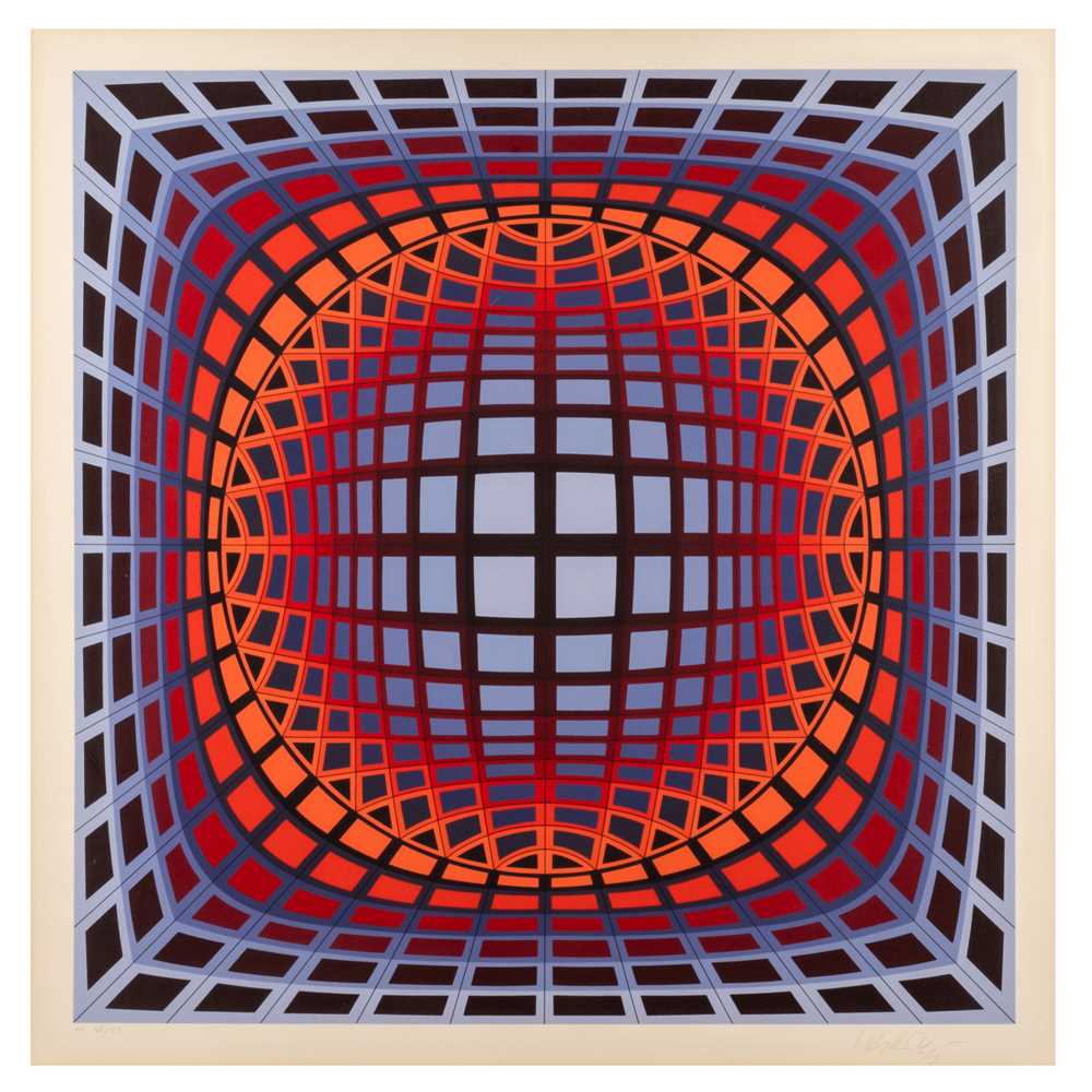 Lot 79 - Victor Vasarely (Hungarian/French, 1906-1997)