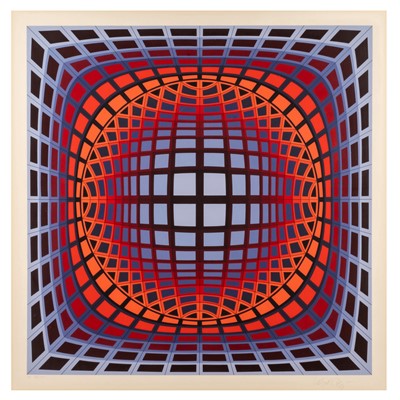Lot 79 - Victor Vasarely (Hungarian/French, 1906-1997)