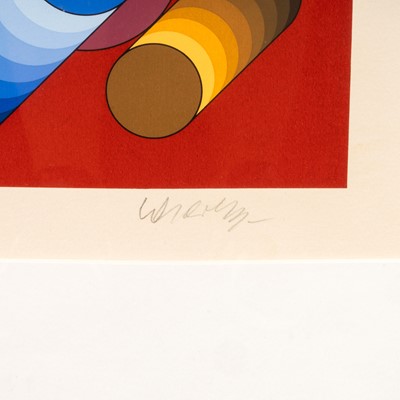 Lot 80 - Victor Vasarely (Hungarian/French, 1906-1997)