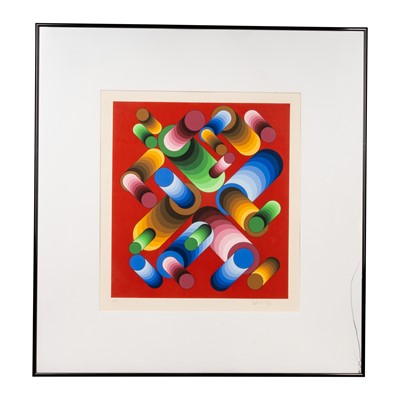 Lot 127 - Victor Vasarely (Hungarian/French, 1906-1997)
