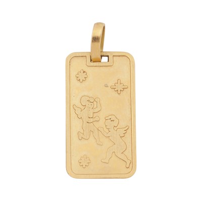 Lot 204 - A Gemini pendant