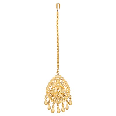 Lot 176 - A tikka fringe pendant