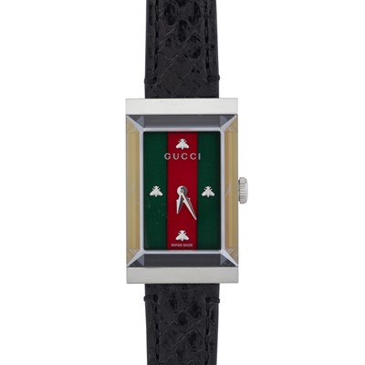 Lot 542 - Gucci 'G-Frame' Wristwatch