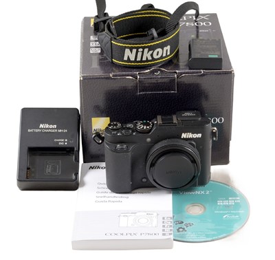 Lot 361 - Nikon P7800 Digital Compact Camera.