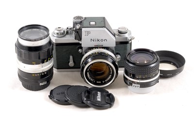 Lot 261 - Nikon F Photomic Outfit, inc 50mm f1.4 lens.