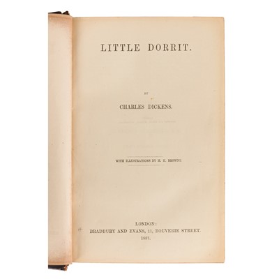 Lot 136 - Dickens: "Phiz" Original Drawings to Little Dorrit. 1857