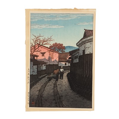Lot 821 - Kawase Hasui (Japanese, 1883-1957)