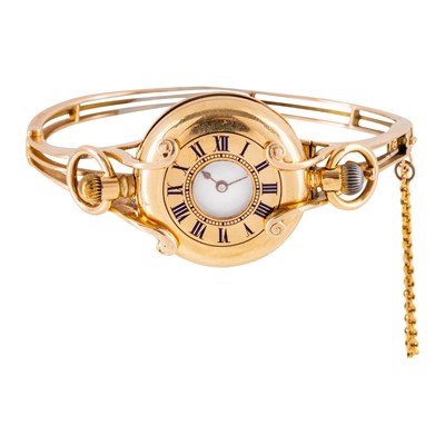 Lot 73 - Antique Watch Cradle Bracelet