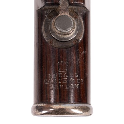 Lot 166 - A 19th Century Rudall, Clarke & Co 8 key flute No 6757