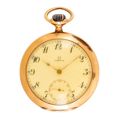 Lot 91 - Omega - Open Faced Pocket Watch