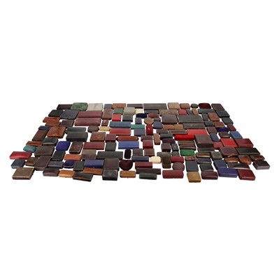 Lot 495 - A collection of antique jewellery boxes